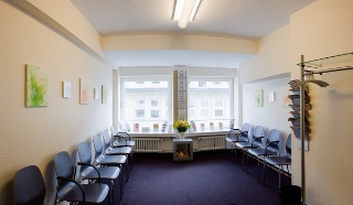 Der Patienten-Wartebereich